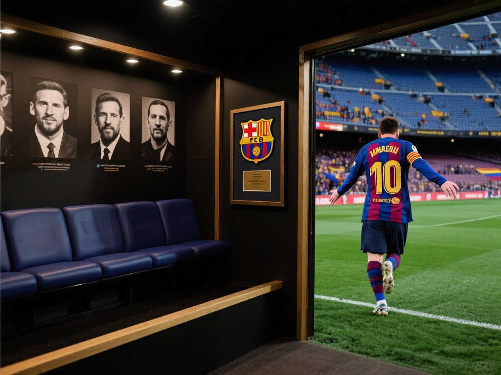 球王专属荣耀!河床赠梅西纪念碑球场终身包厢使用权 球王专属荣耀!河床赠梅西纪念碑球场终身包厢使用权