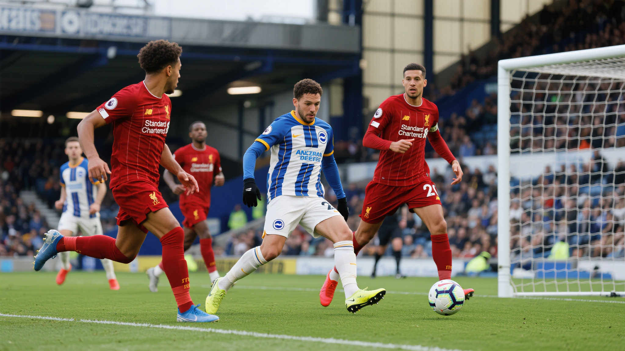 布莱顿逆转利物浦 3-2 埃利奥特与索博斯洛伊破门难救主